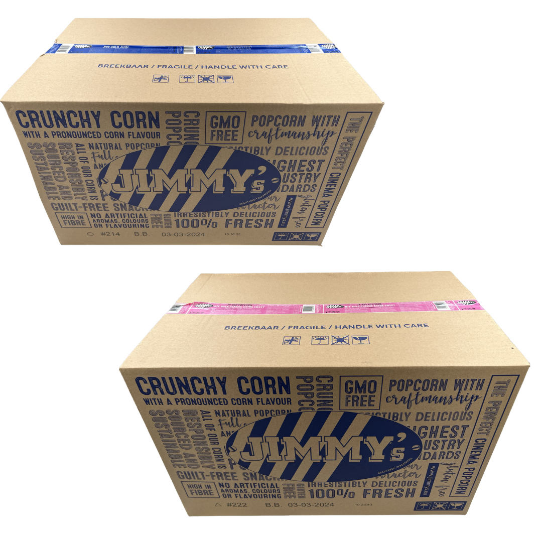 Jimmy's Popcorn - Product range