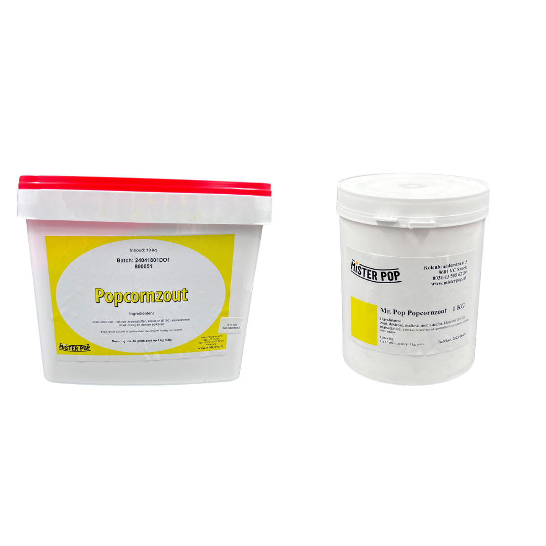 Mister Pop Popcorn Salt - Various varieties