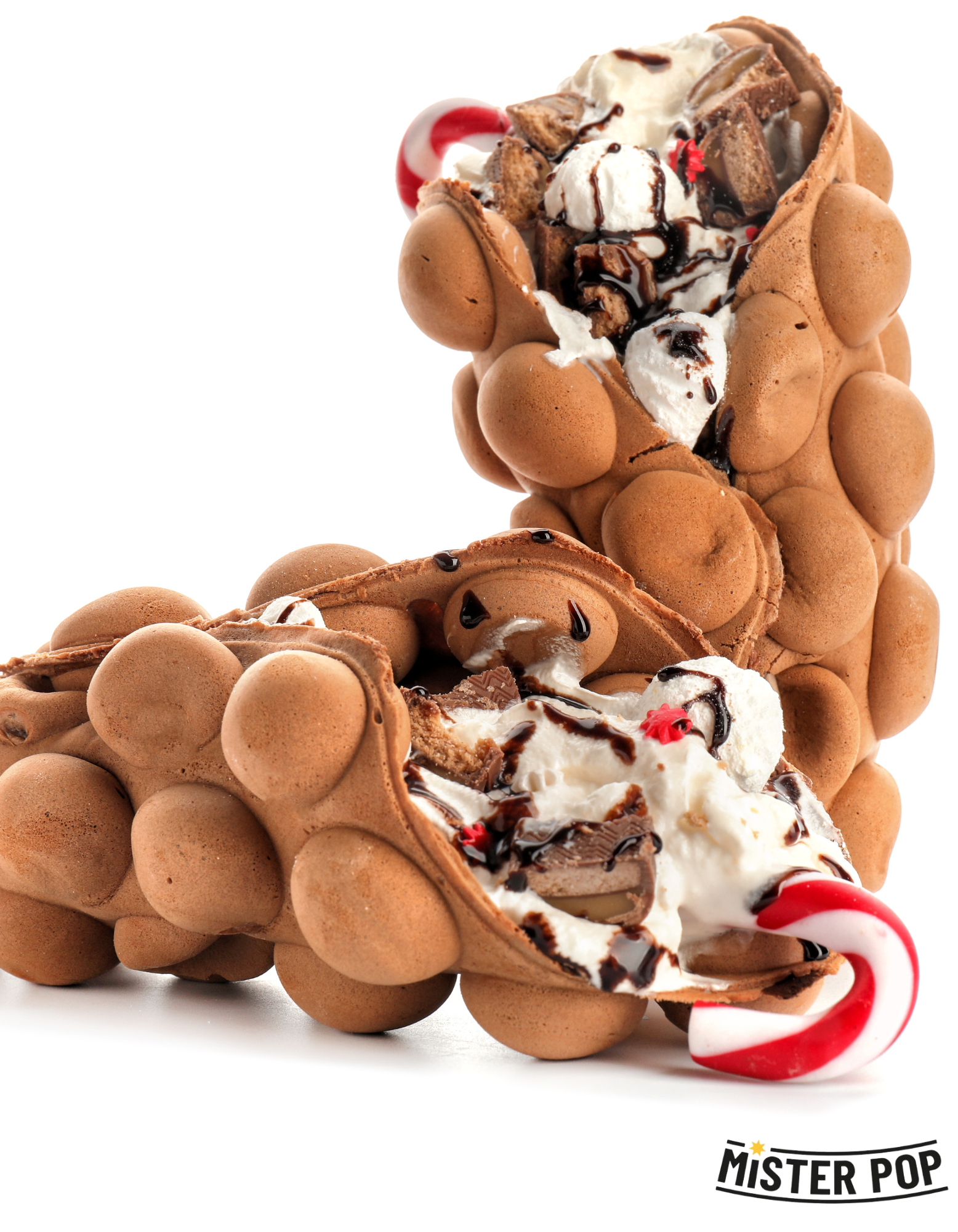 Bubble Waffle Mix 10 kg (78 Bags)