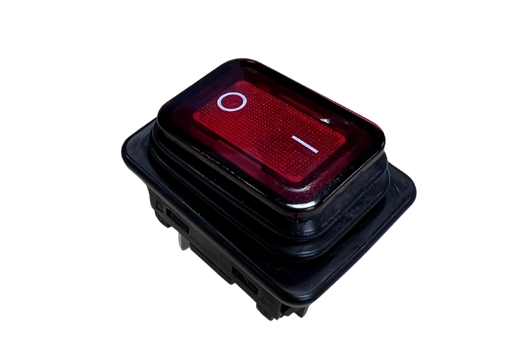 Rocker switch Waterproof Red