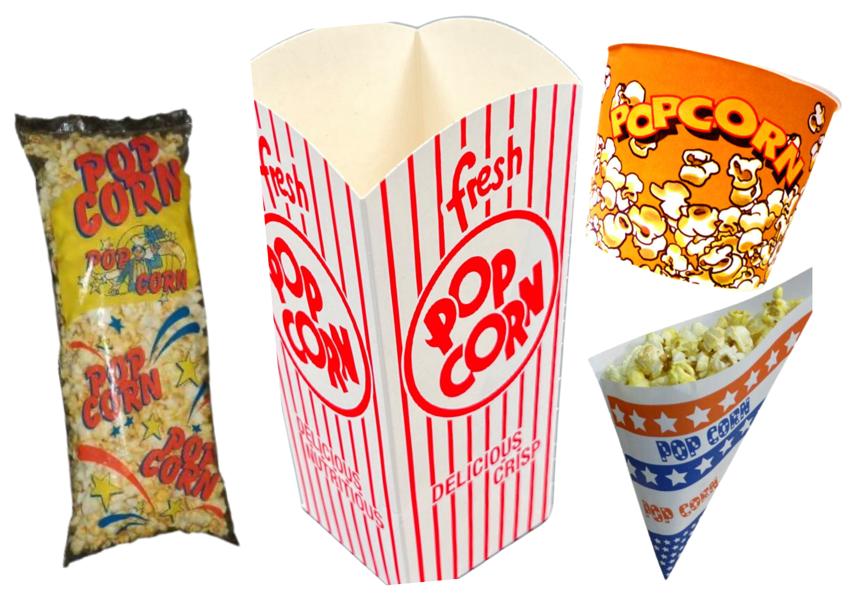 Popcorn Packaging - Printed 
