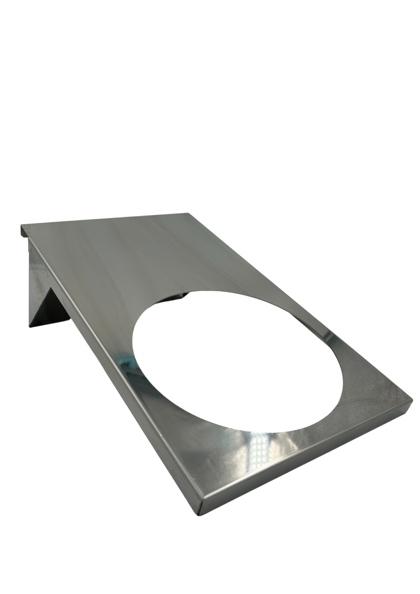 Holder for stainless steel drip tray Round