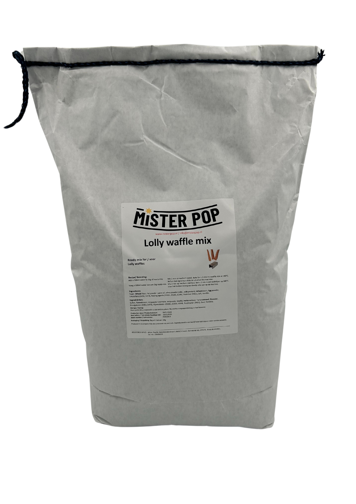 Lolly Waffle Mix 10 kg