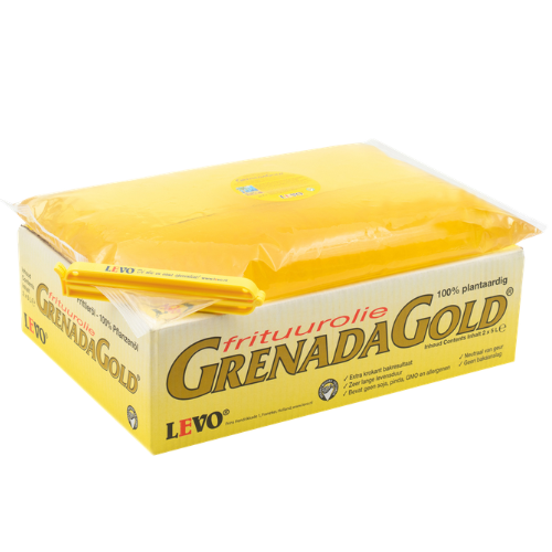 Grenada Gold frying oil box of 2 x 5 litres